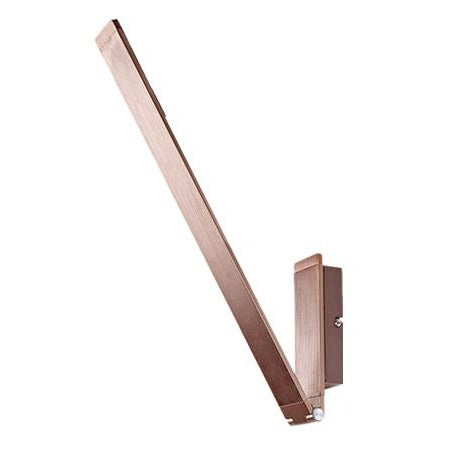 Apliqué metal cobre luz indirecta