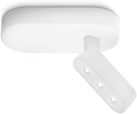 Foco sobrepuesto aluminio blanco LED