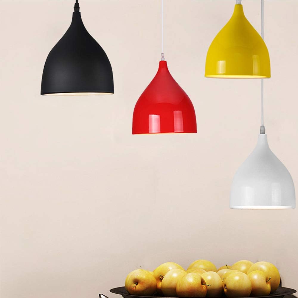 Lámpara colgante negra