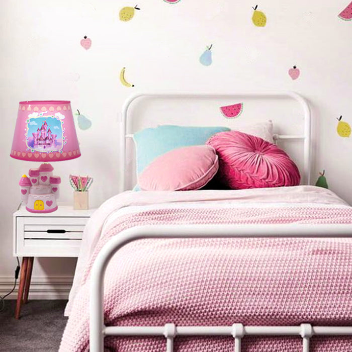 Lámpara sobremesa infantil castillo princesa