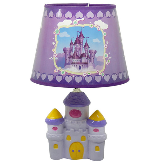 Lámpara sobremesa infantil castillo princesa