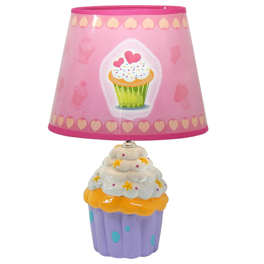 Lámpara sobremesa infantil cupcake