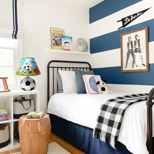 Lámpara sobremesa infantil pelota fútbol