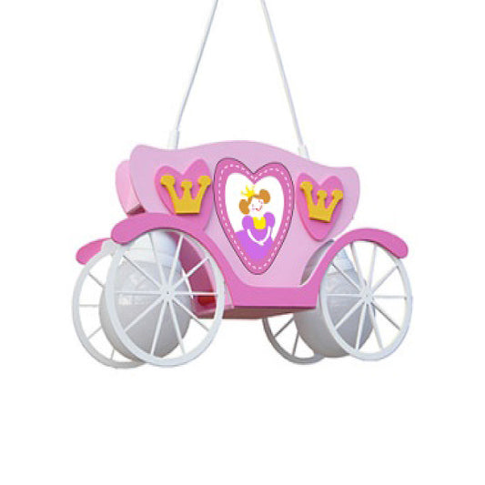 Lámpara colgante carroza princesa