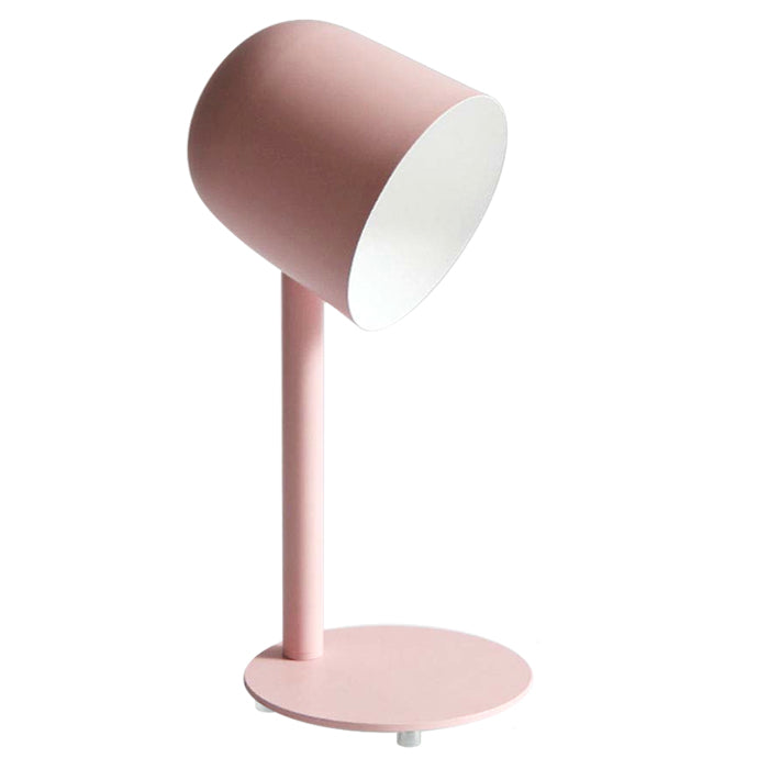 Lámpara sobremesa rosa