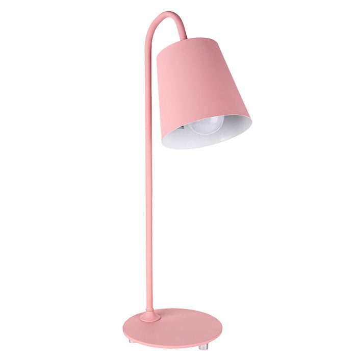 Lámpara sobremesa rosa
