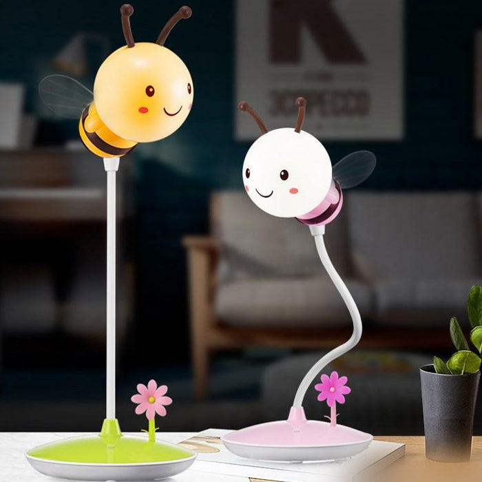 Lámpara sobremesa abeja amarilla LED