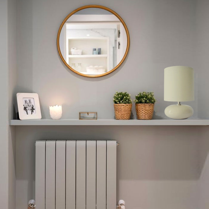 Lámpara de sobremesa cerámica beige