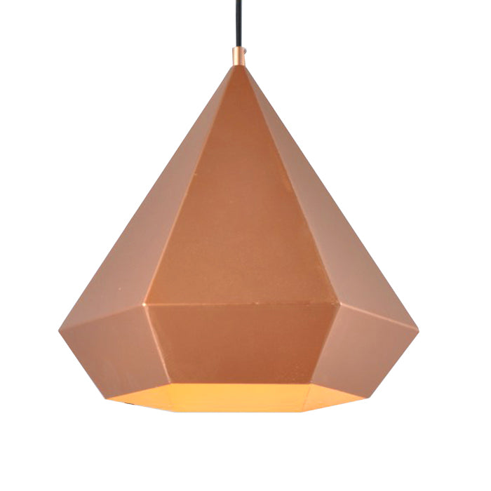 Lámpara colgante cobre