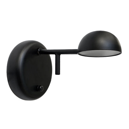 Apliqué negro muro LED