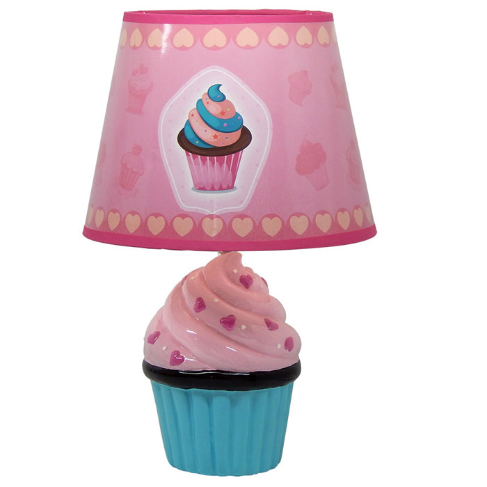 Lámpara sobremesa infantil cupcake