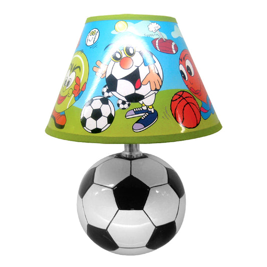 Lámpara sobremesa infantil pelota fútbol