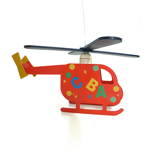 Lámpara colgante helicóptero